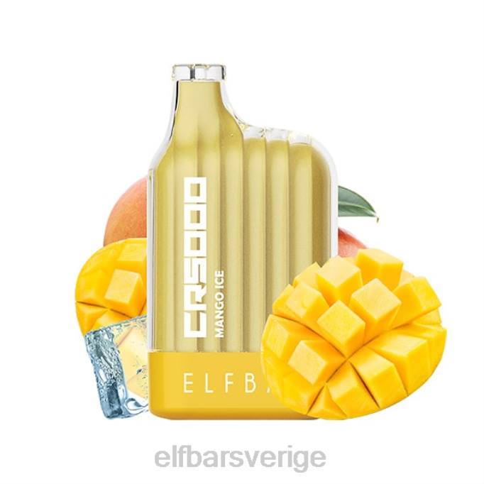 mango is e-cigg R8F422 bästa smak engångs vape cr5000 isserien ELFBAR